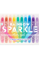 OOLY sparkle metallic gel crayons