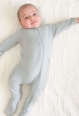 Kyte Baby zippered footie- fog