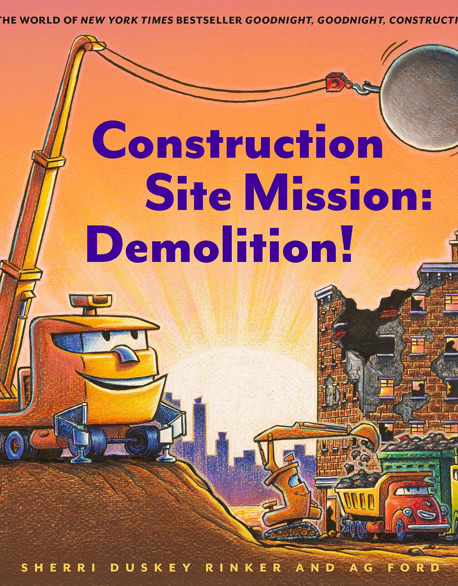 Chronicle Books Construction Site Mission: Demolition
