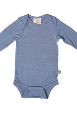 Kyte Baby l/s bodysuit - slate