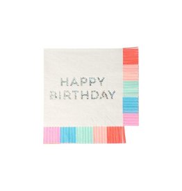 Meri Meri birthday fringe napkins