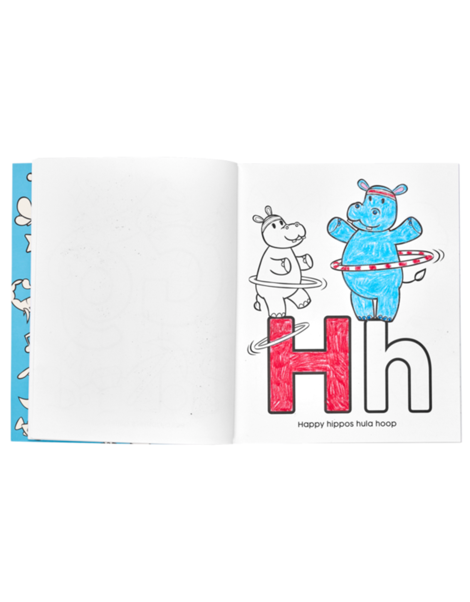 OOLY ABC color-in' book