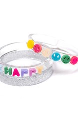 Lilies & Roses be happy bangles set