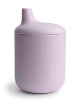 Mushie silicone sippy cup- lilac