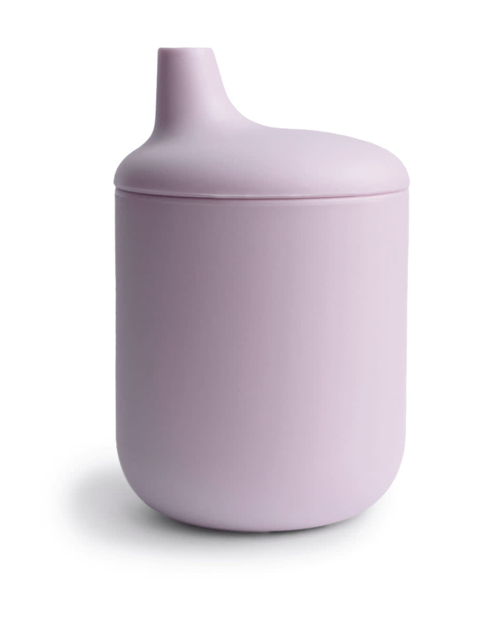 Mushie silicone sippy cup- lilac