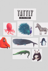 Tattly tattoo set- wildlife