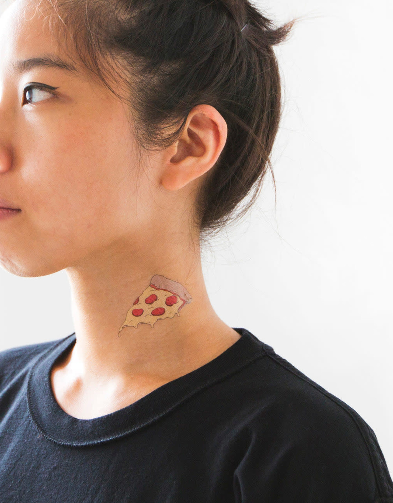 Tattly tattoo pair- pizza slice
