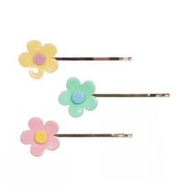 Lilies & Roses pastel daisy hairpins