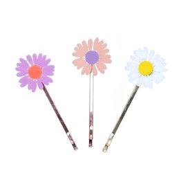 Lilies & Roses pastel flower bobbypins