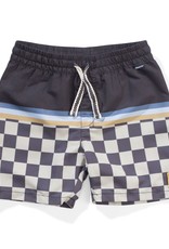 Munster Kids checkmate bshort- blue