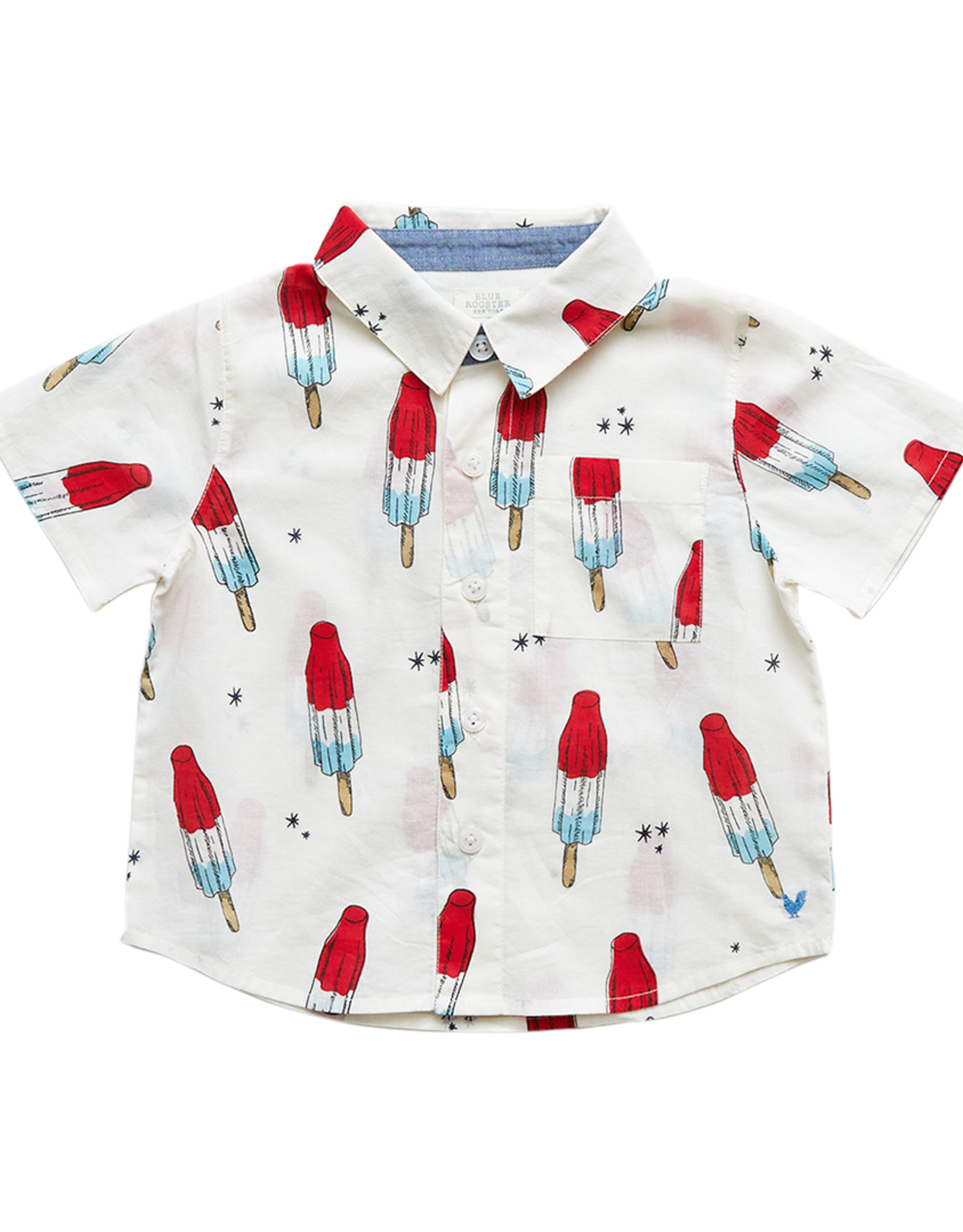 Pink Chicken jack shirt- rocket pop