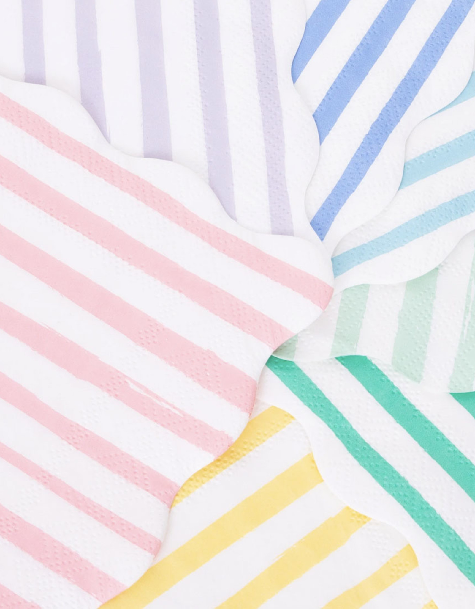 Meri Meri mixed stripe napkins- small