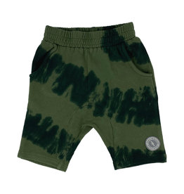 Tiny Whales jungle short- green