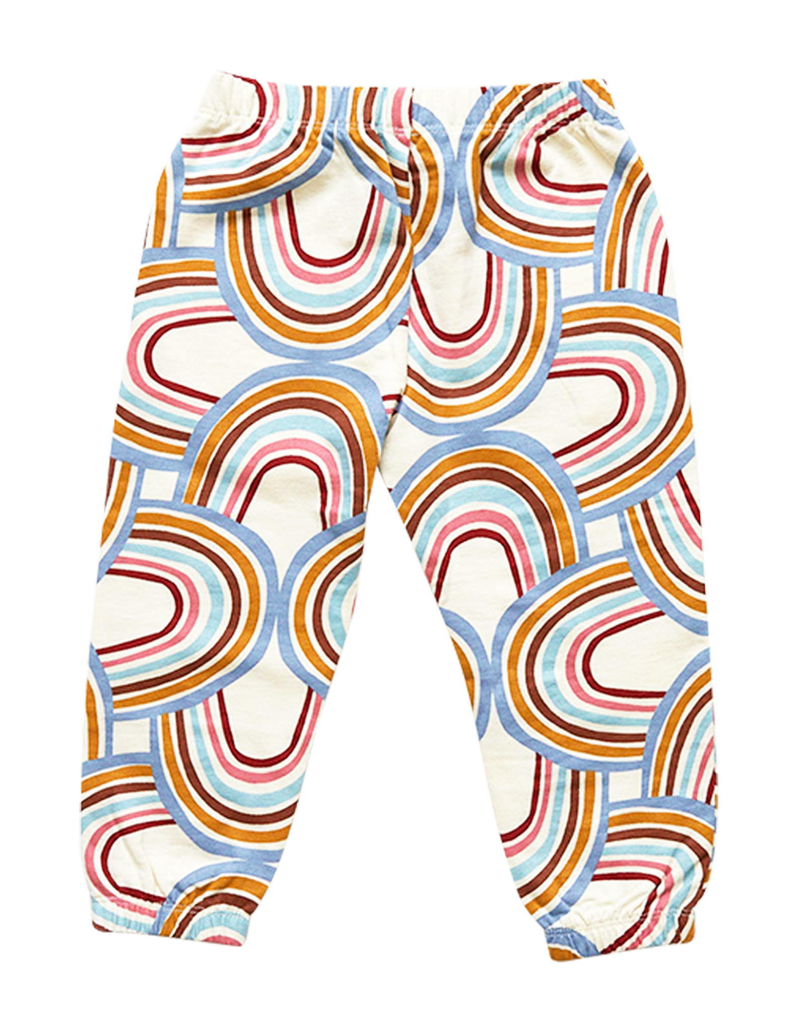 Pink Chicken organic sweatpants- rainbow