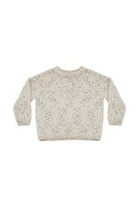 Quincy Mae speckled knit sweater