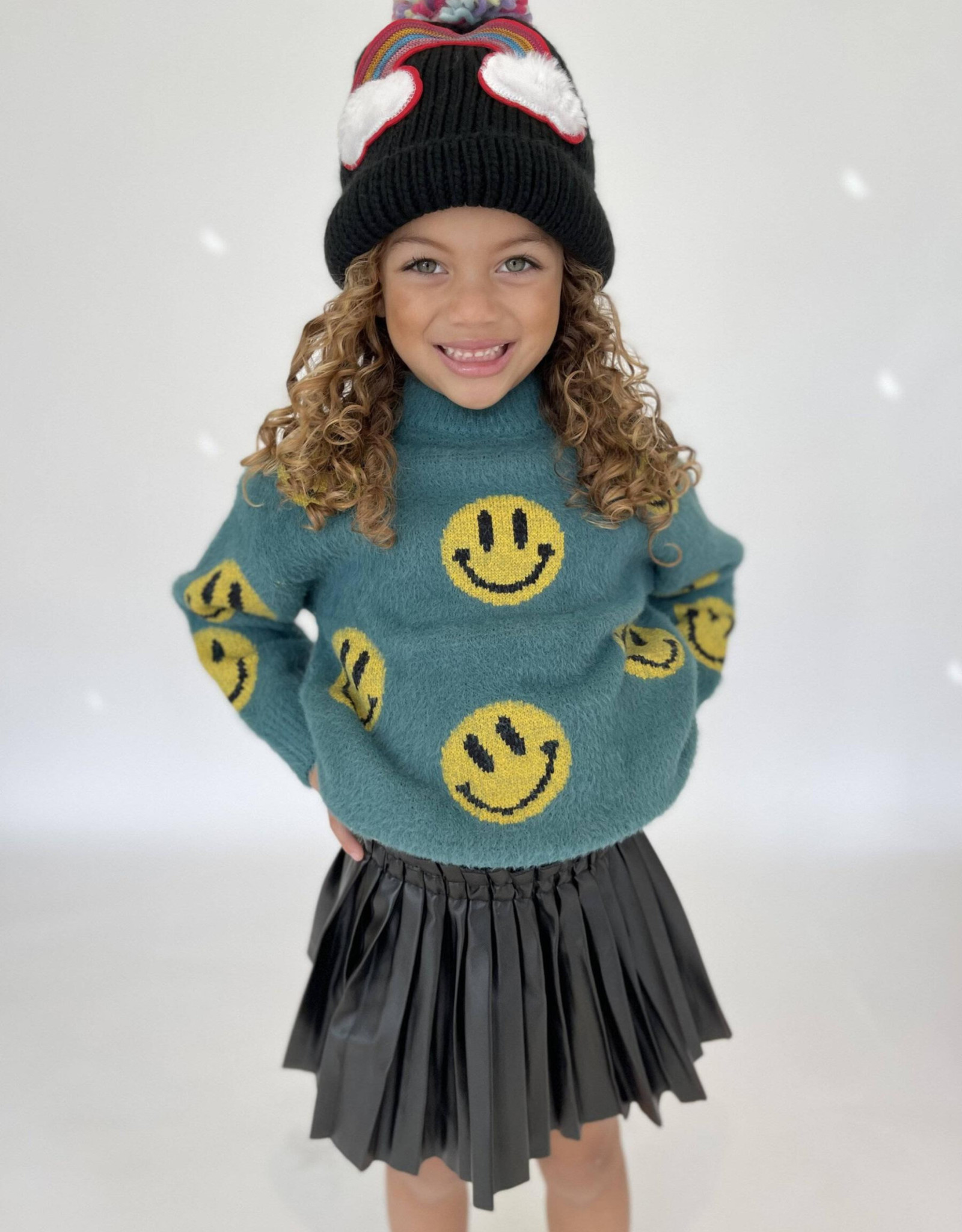 Lola & the Boys unlimited smiles sweater