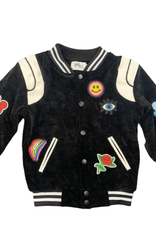 Lola & the Boys patch varsity bomber