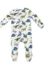 Angel Dear painterly dinos zip footie