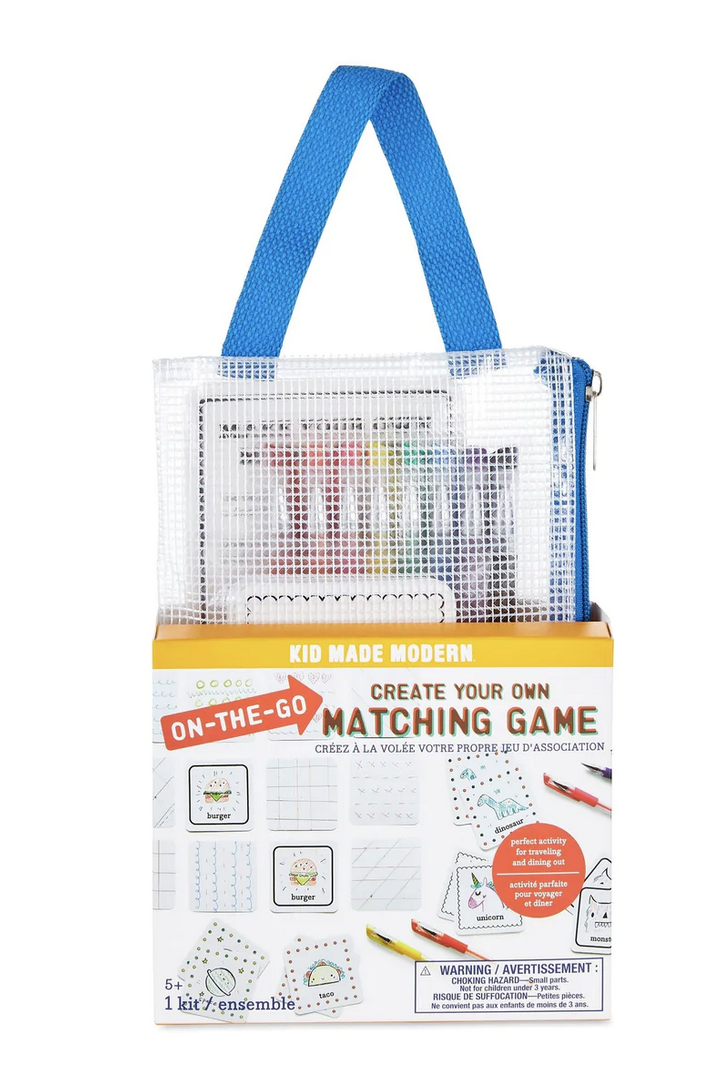 Kid Made Modern on the go create your own match game The Little Things