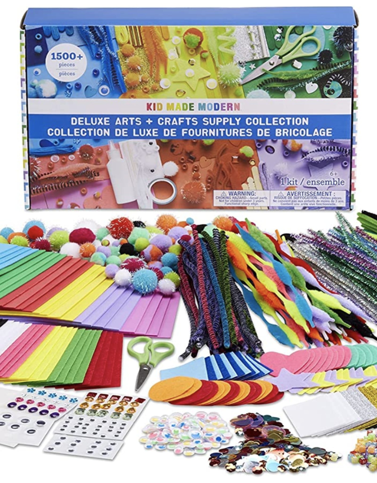 Deluxe Arts and Crafts Supply Collection, Crafts Kit for Kids