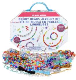 Kid Made Modern bright beads jewelry kit