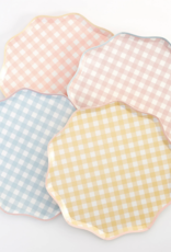 Meri Meri gingham dinner plates