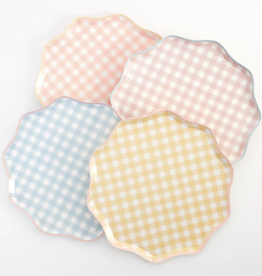 Meri Meri gingham dinner plates