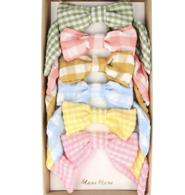 Meri Meri gingham hair bows