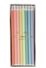 Meri Meri mixed striped candles