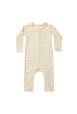 Quincy Mae ribbed jumpsuit- yellow stripe