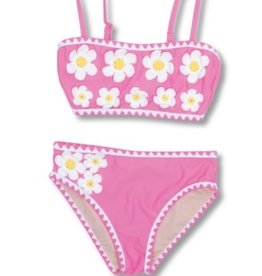 Shade Critters crochet bikini - hot pink daisy