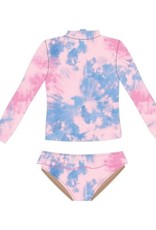 Shade Critters rashguard set - sunset tie dye