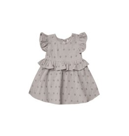 Rylee and Cru BRIELLE DRESS || GEO EMBROIDERY