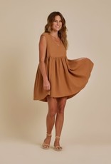 Rylee and Cru AVERY DRESS | CAMEL