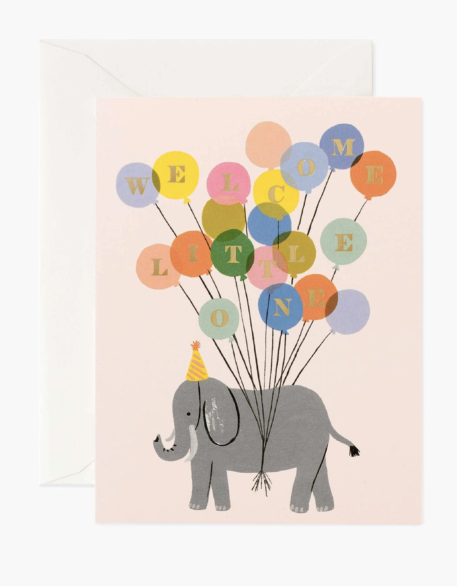 Rifle Paper Co. welcome elephant card