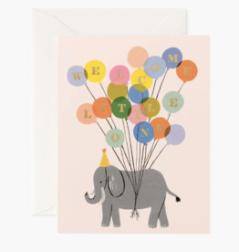 Rifle Paper Co. welcome elephant card