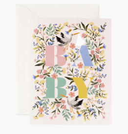 Rifle Paper Co. mayfair baby card
