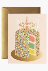 Rifle Paper Co. layer cake birthday card