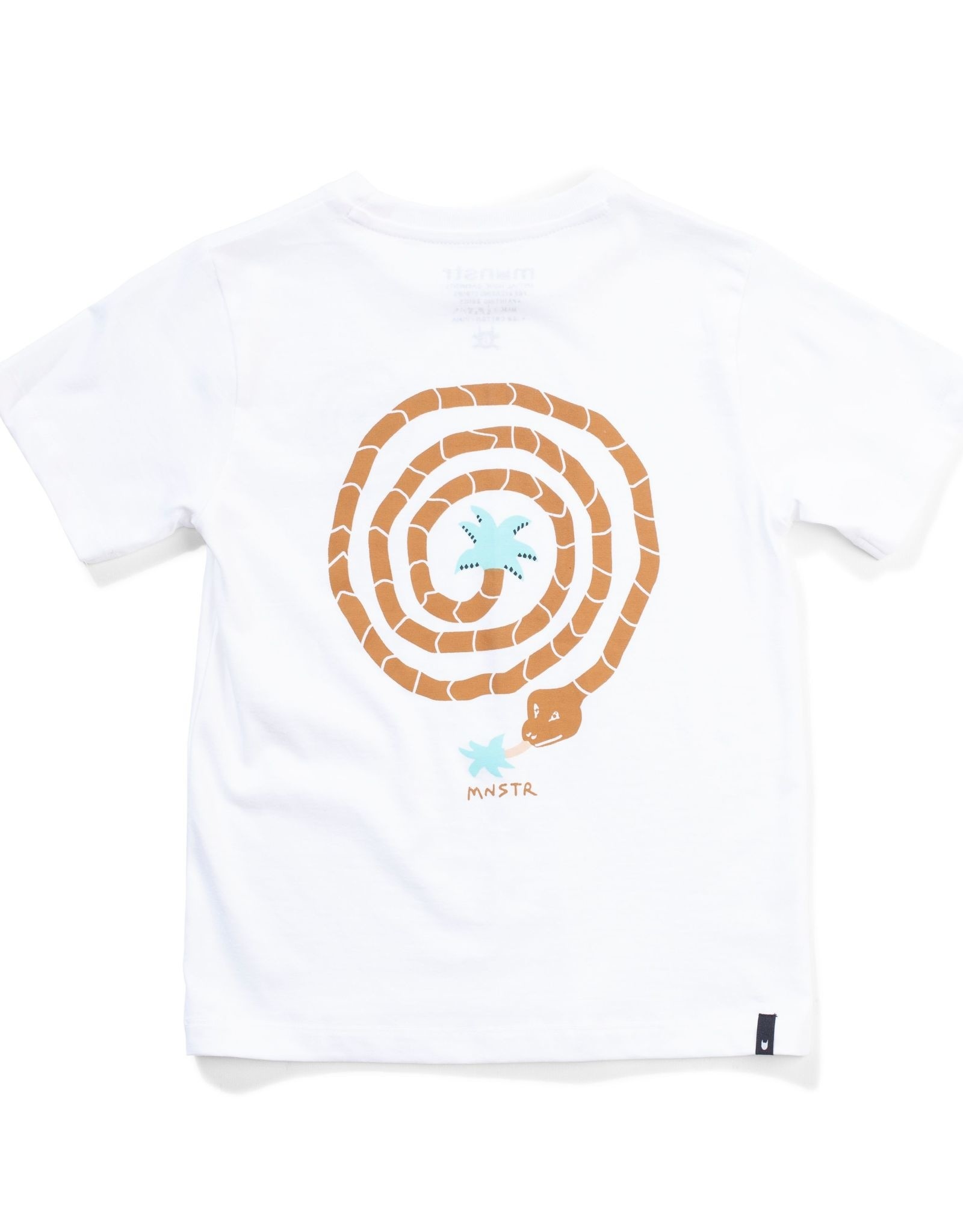 Munster Kids wrapped tee- white