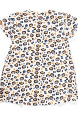 Munster Kids ruby dress- dusk leopard