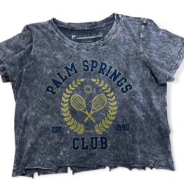 Prince Peter palm springs tennis crop tee