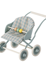 Maileg stroller, baby mice- mint