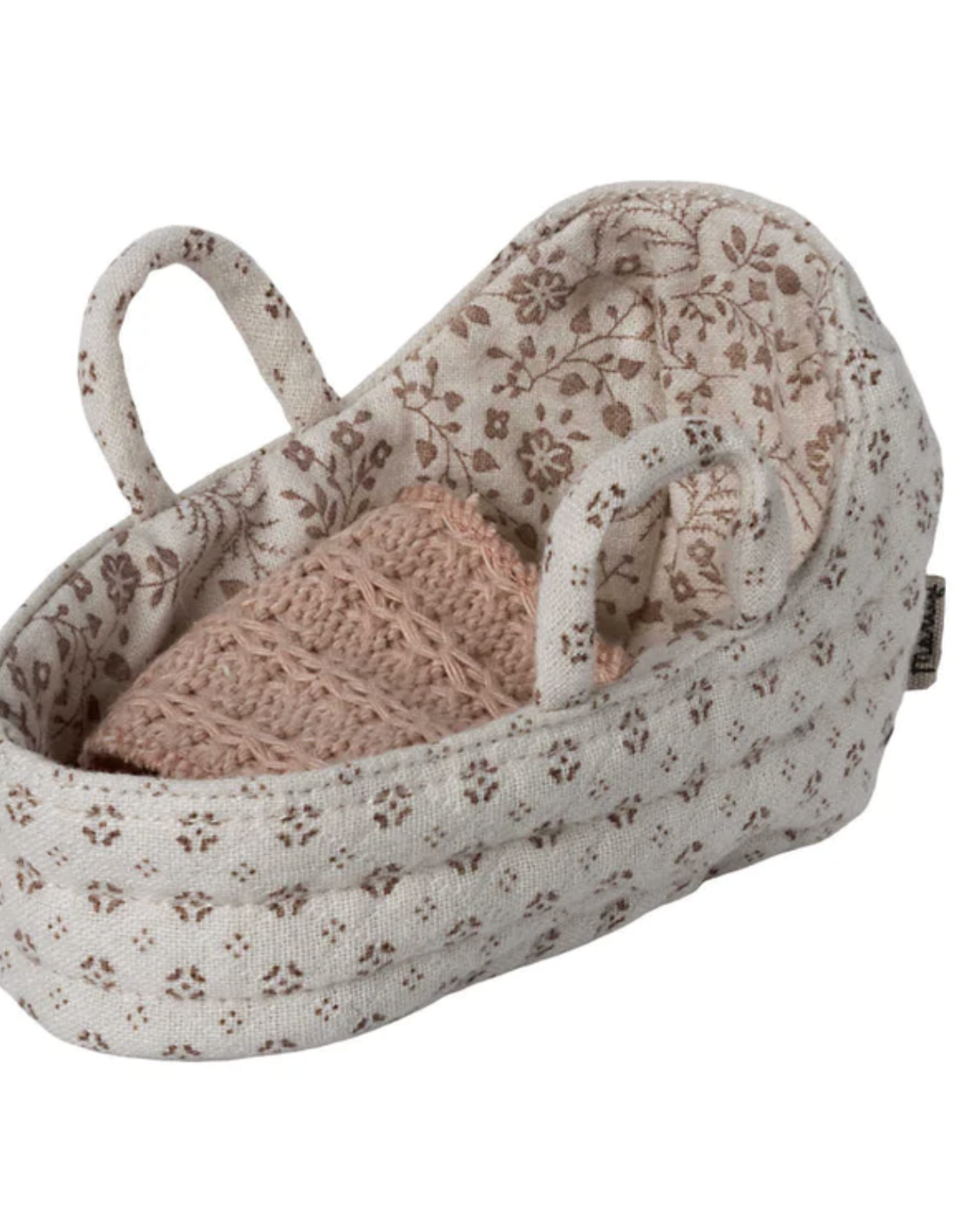 Maileg carrycot, baby mouse