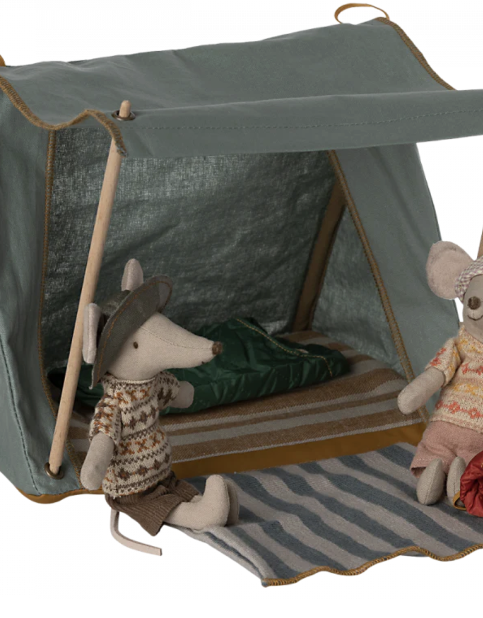 Maileg happy camper tent, mouse
