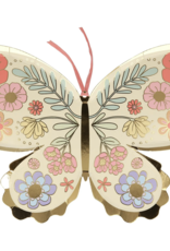 Meri Meri floral butterfly plates