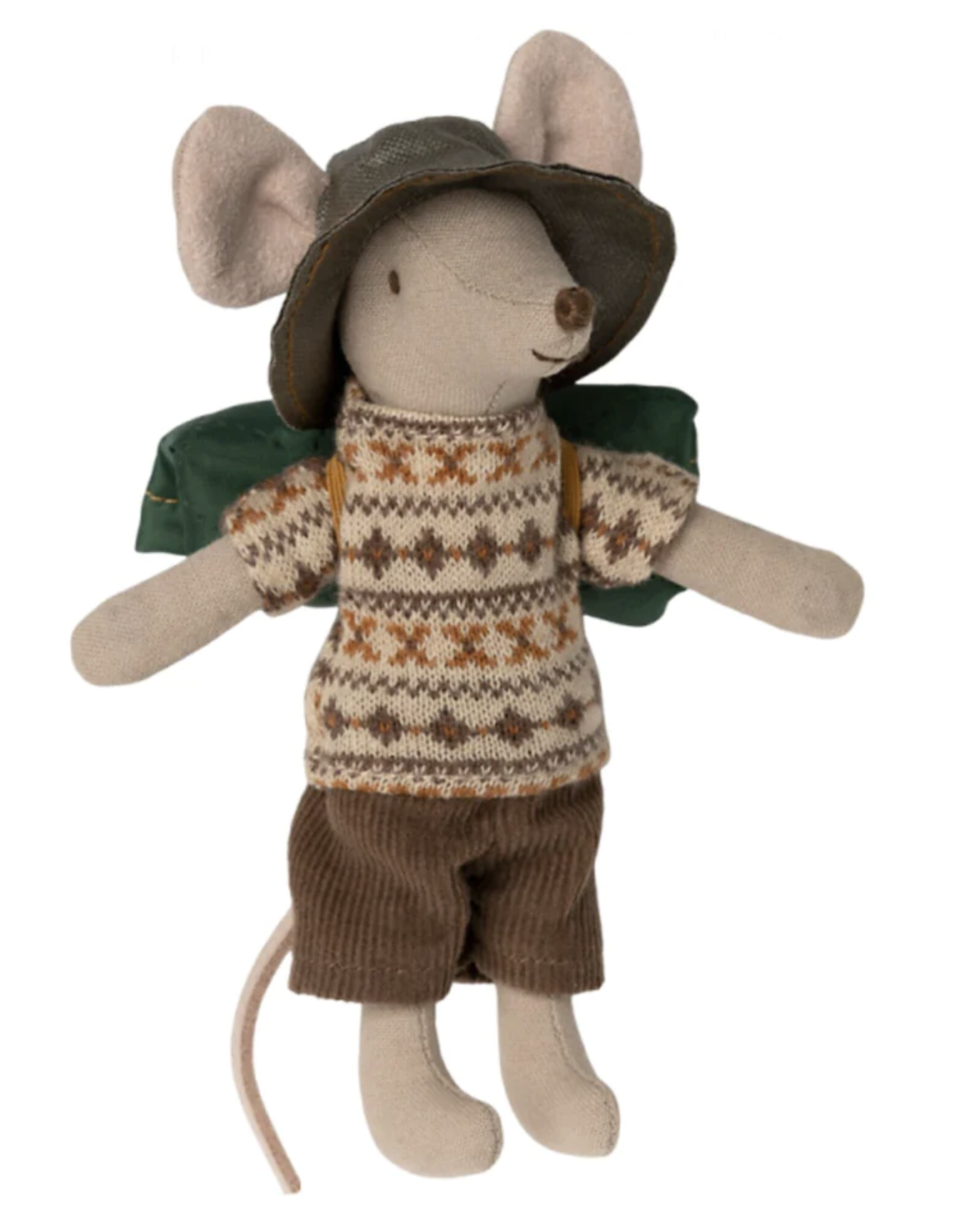 Maileg hiker mouse, big brother- sweater