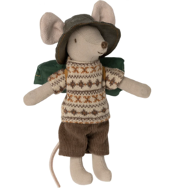 Maileg hiker mouse, big brother- sweater