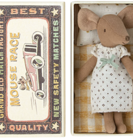 Maileg big sister mouse in matchbox, pjs