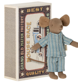Maileg big brother mouse in matchbox, pjs