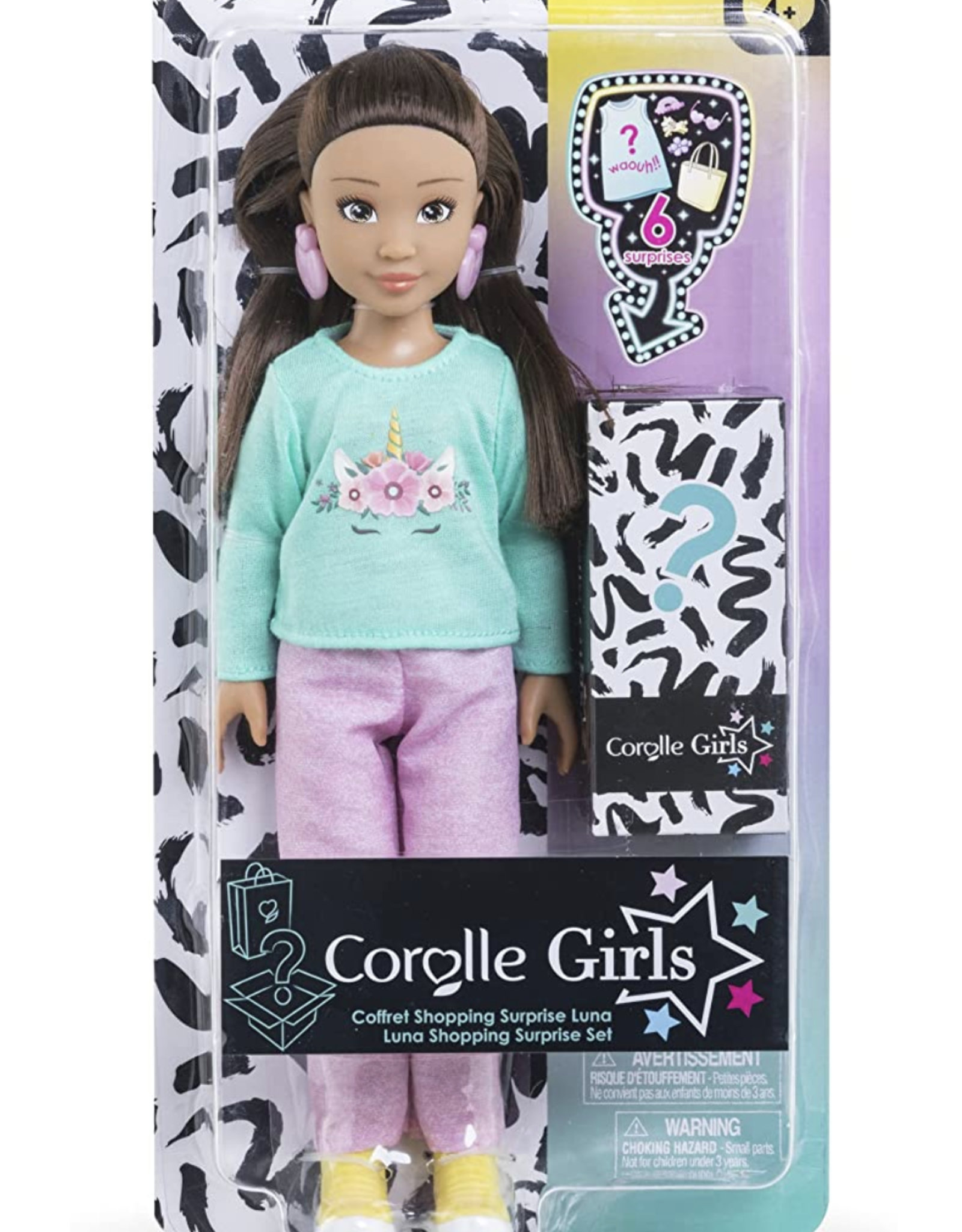 Corolle luna shopping surprise doll